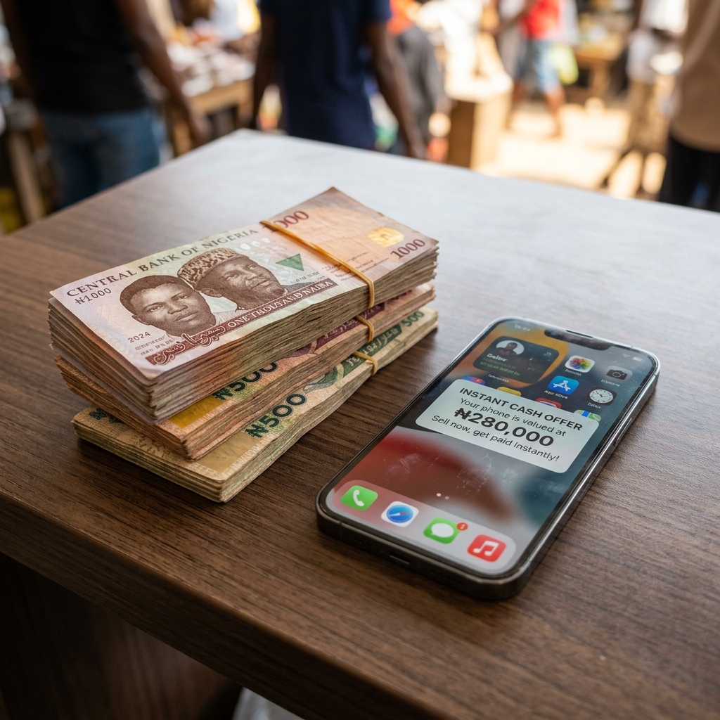 Instant cash offer for used phones in Nigeria